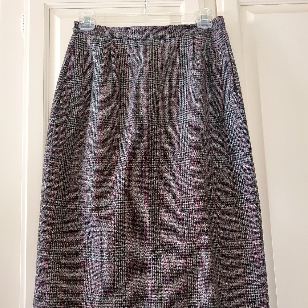 VINTAGE DRESS SKIRT w/ pockets